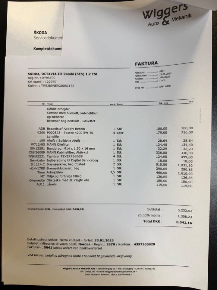 Skoda Octavia 1,2 TSi 110 Style Combi 5d