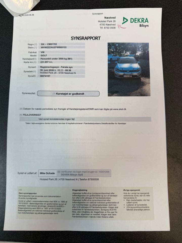 VW e-Golf VII Comfortline 5d