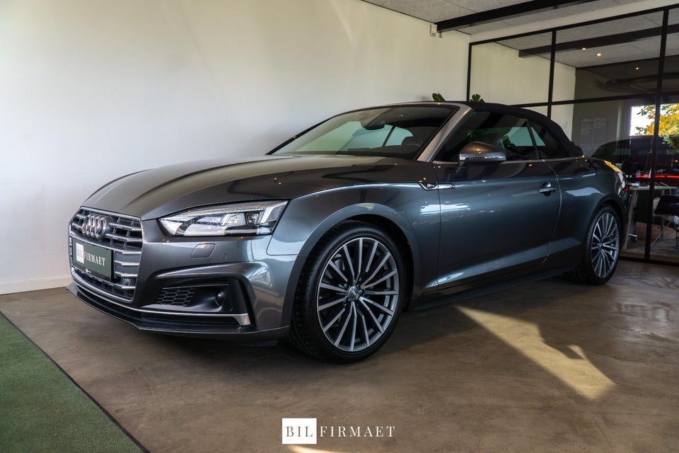 Audi A5 2,0 TFSi 190 S-line Cabriolet S-tr. 2d