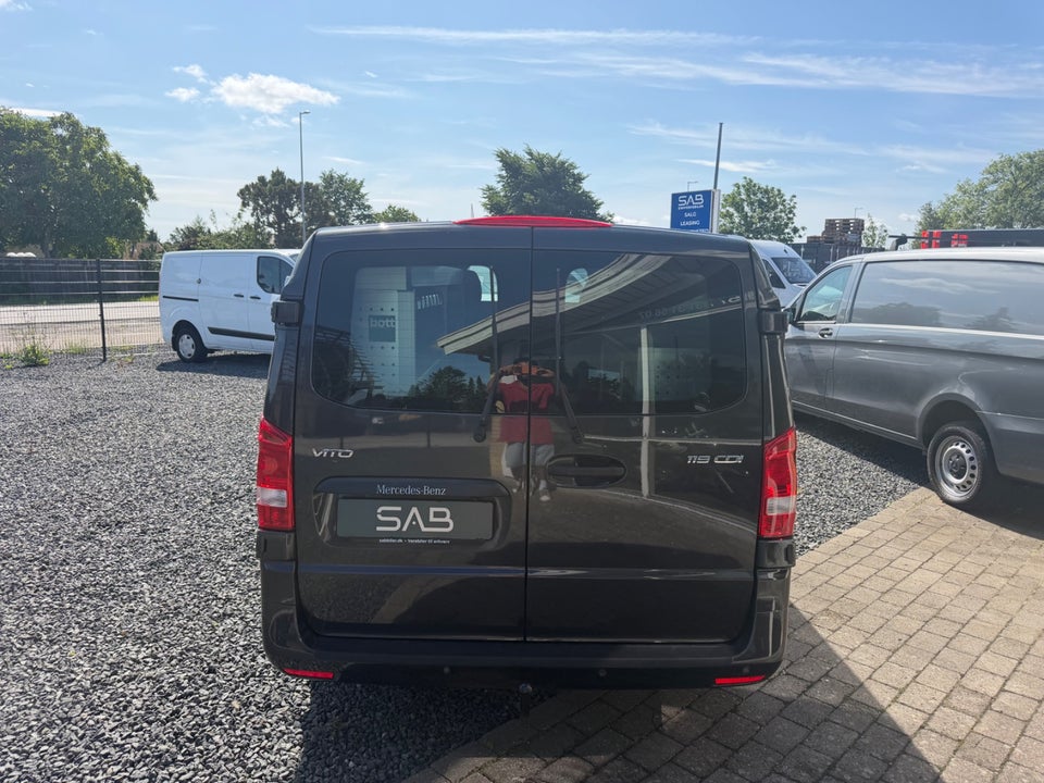 Mercedes Vito 119 2,0 CDi Kassevogn Complete aut. XL RWD