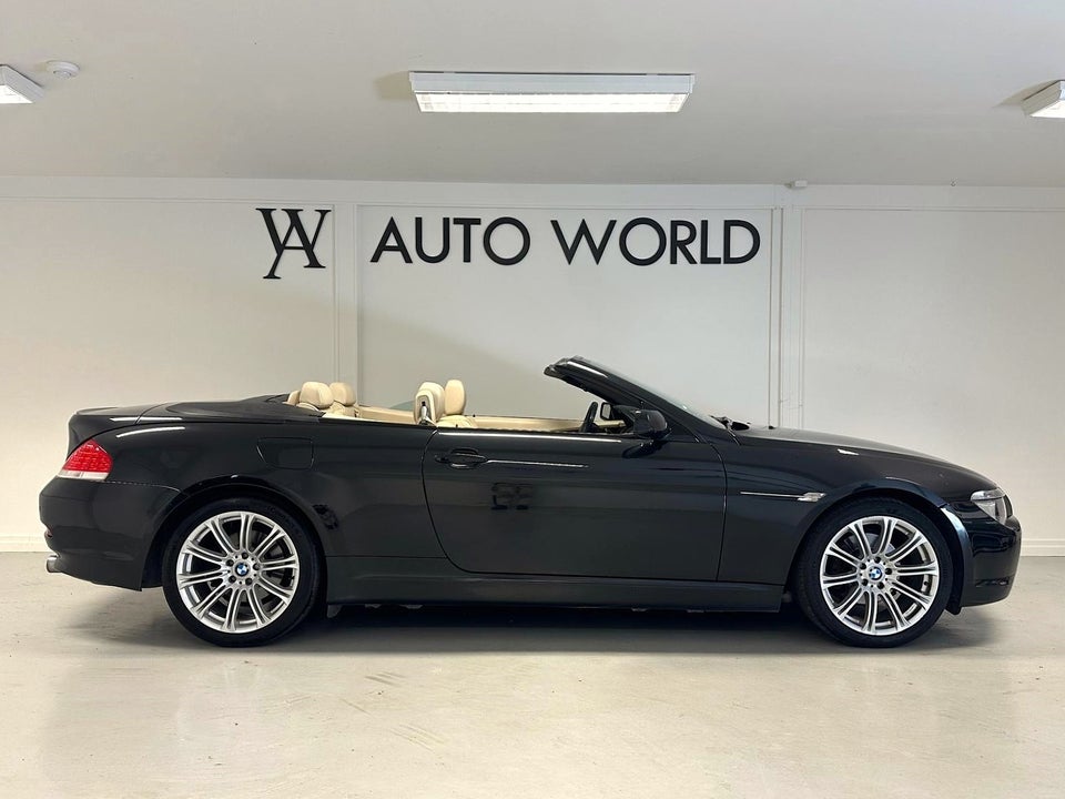 BMW 630i 3,0 Cabriolet Steptr. 2d