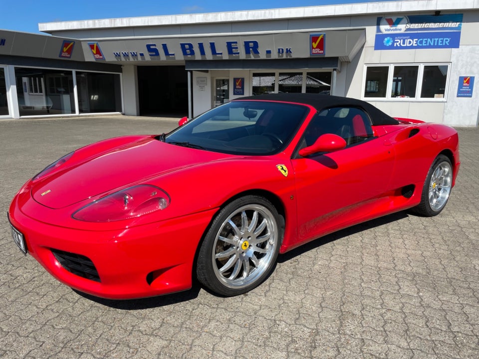 Ferrari 360 3,6 Spider F1 2d