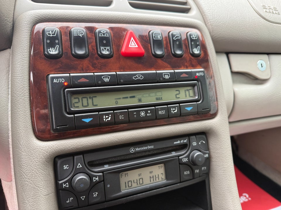 Mercedes CLK320 3,2 Cabriolet Elegance aut. 2d