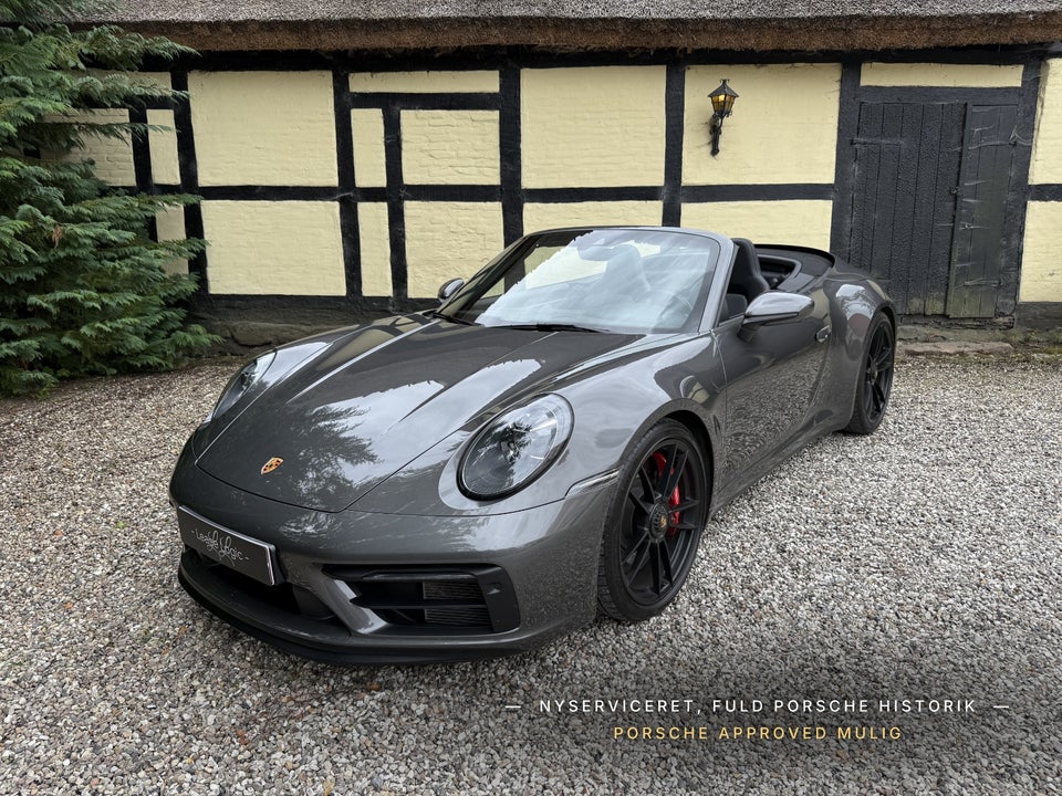 Porsche 911 Carrera 4 GTS 3,0 Cabriolet PDK 2d