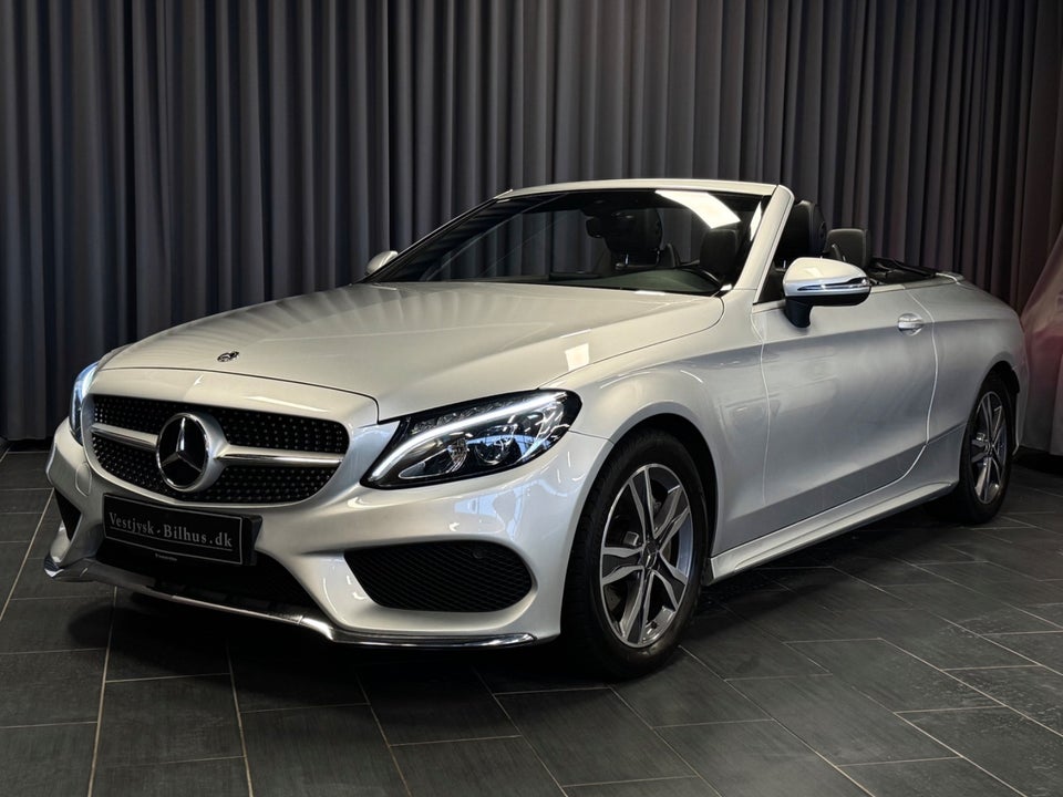Mercedes C200 2,0 AMG Line Cabriolet aut. 2d