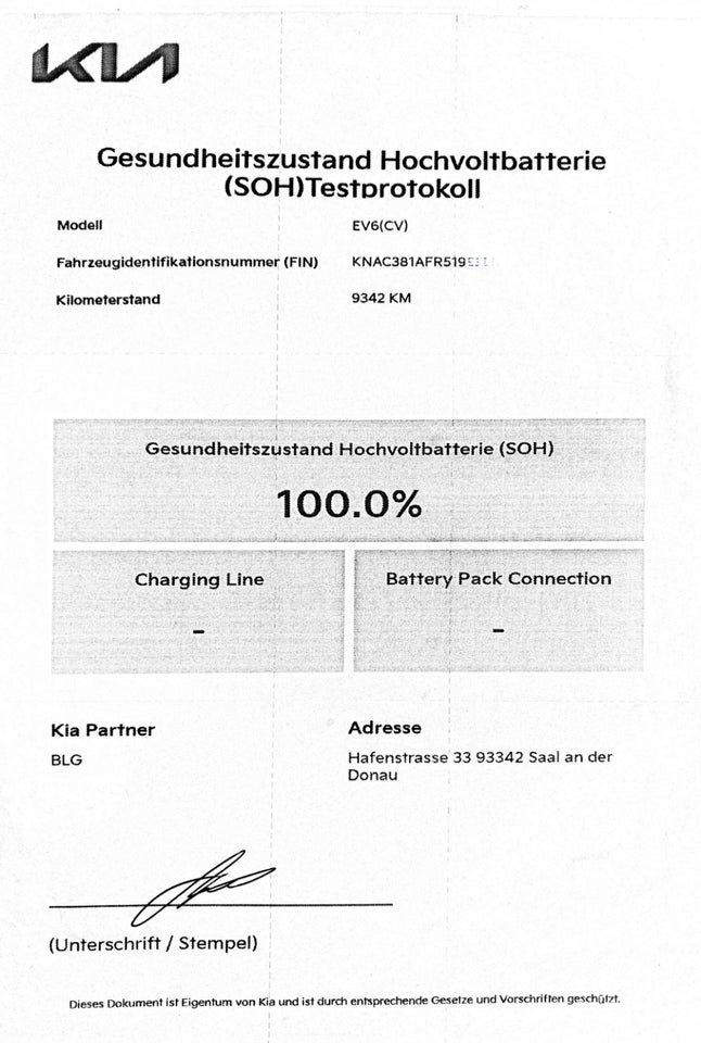 Kia EV6 77 Long Range Upgrade 5d