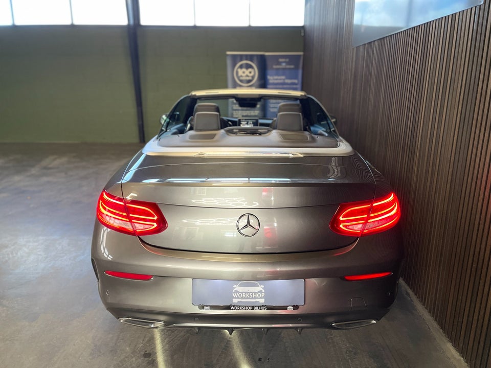 Mercedes C220 d 2,2 AMG Line Cabriolet aut. 4Matic 2d