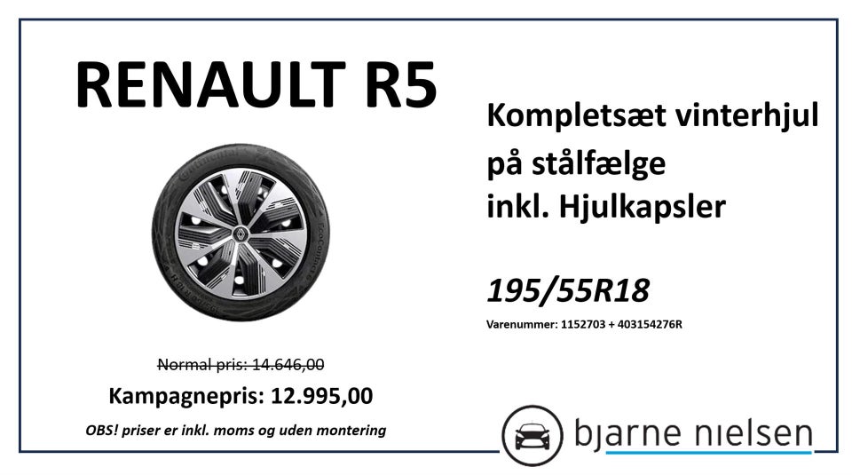 Renault 5 E-Tech 52 Techno 5d