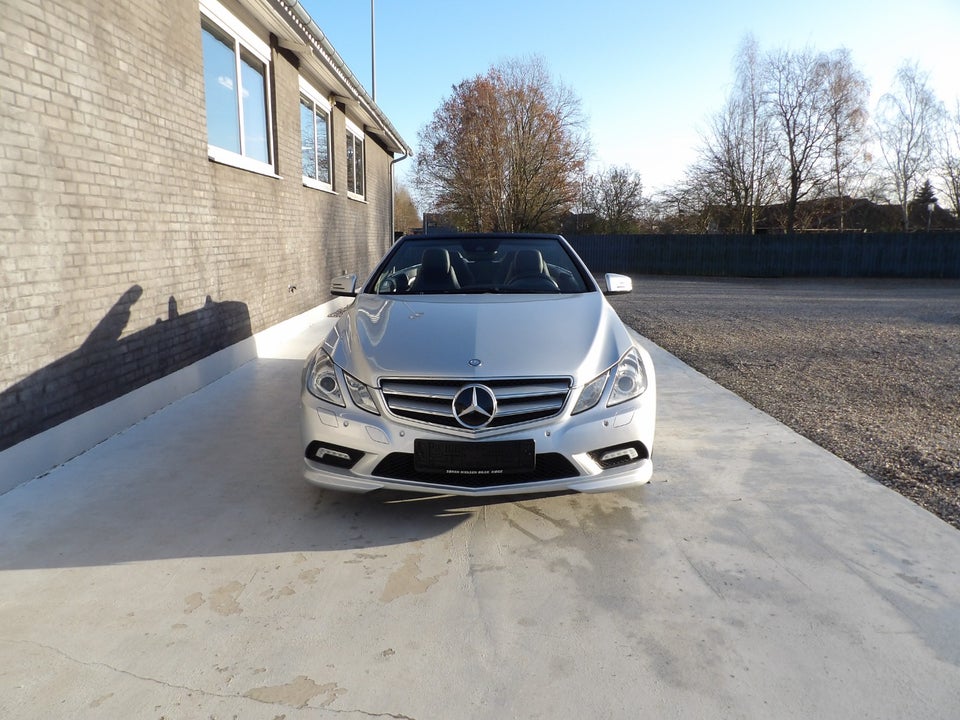 Mercedes E350 3,5 CGi AMG Line Cabriolet aut. BE 2d