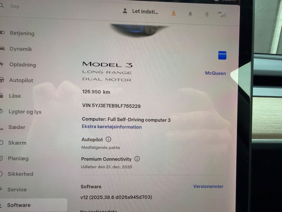 Tesla Model 3 Long Range AWD 4d