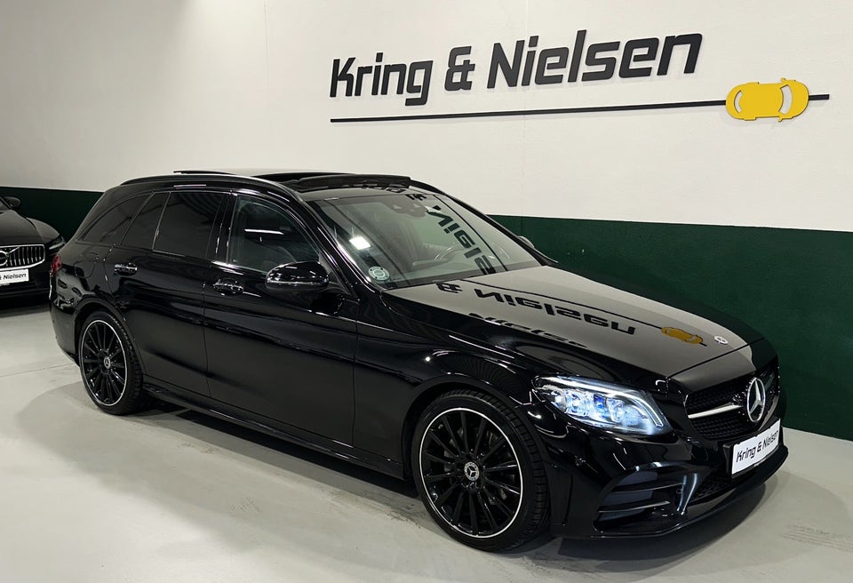 Mercedes C220 d 2,0 AMG Line Night Edition stc. aut. 5d