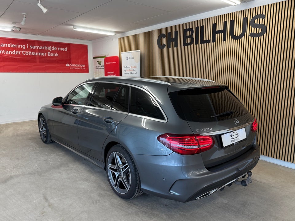 Mercedes C220 d 2,0 AMG Line stc. aut. 5d
