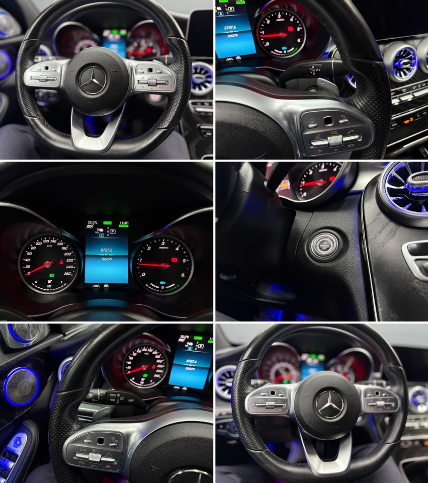 Mercedes C300 de 2,0 AMG Line Night Edition stc. aut. 5d