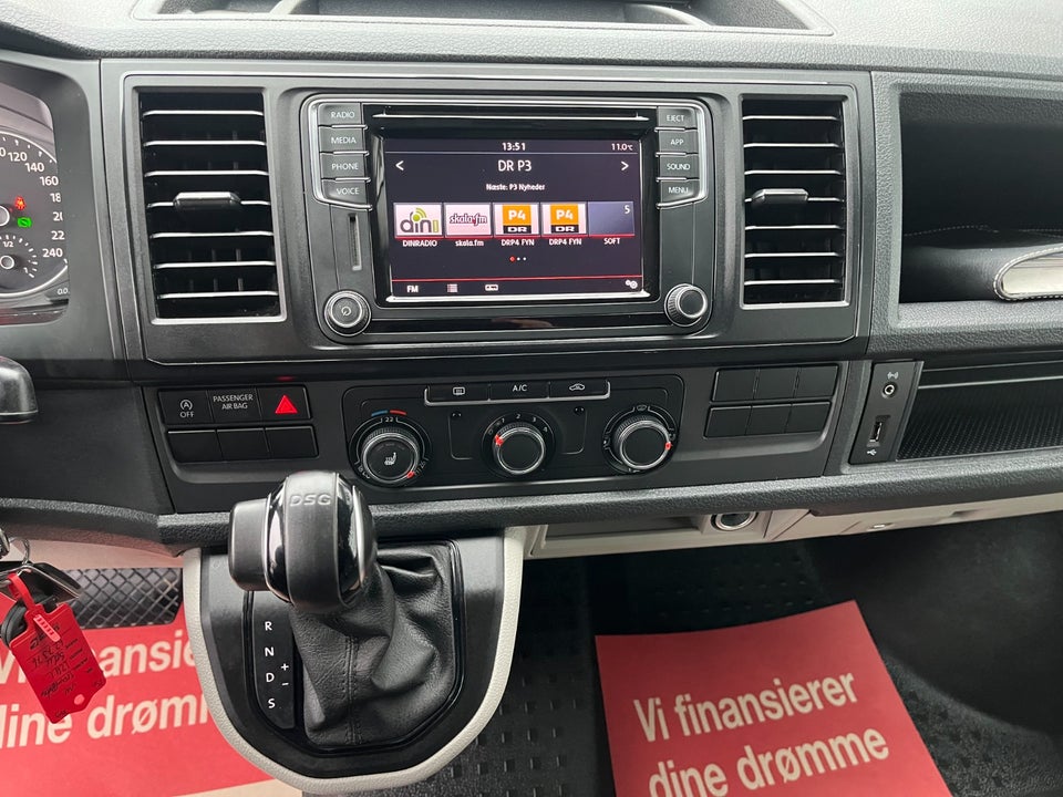 VW Transporter 2,0 TDi 150 Kassevogn DSG lang