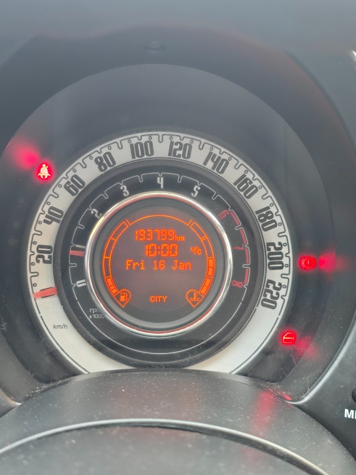 Fiat 500C 1,2 Lounge 2d