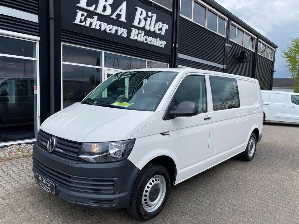 VW Transporter 2,0 TDi 102 Mandskabsvogn 5d