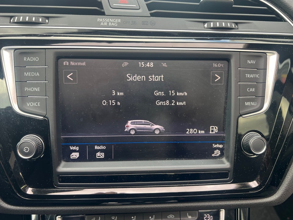 VW Touran 2,0 TDi 150 Highline DSG 7prs 5d