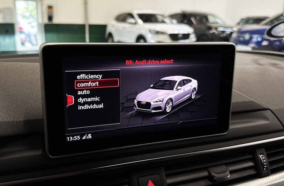 Audi A5 2,0 TFSi 190 Sport Sportback S-tr. 5d