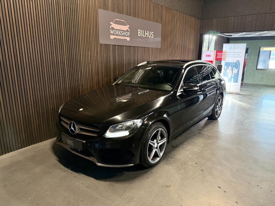 Mercedes C220 d 2,2 AMG Line stc. aut. 5d