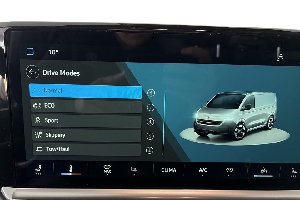 VW Transporter 2,0 TDi 170 Comfort Kassevogn aut. SWB