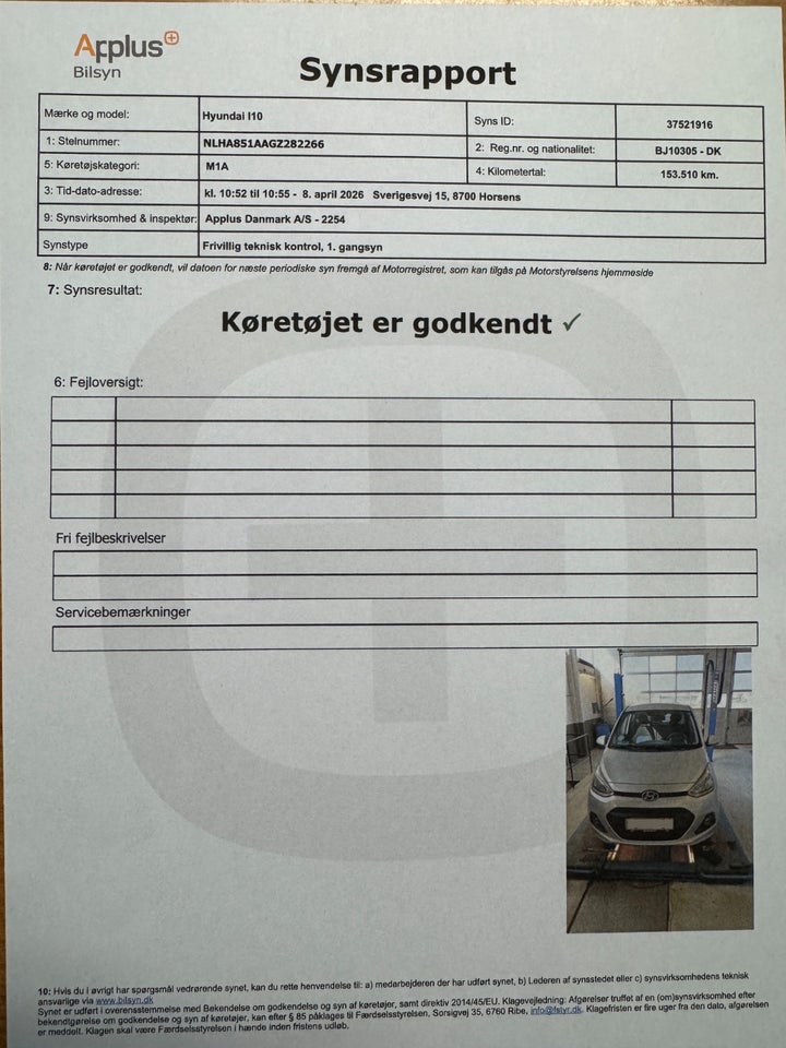 Hyundai i10 1,0 Passion 5d