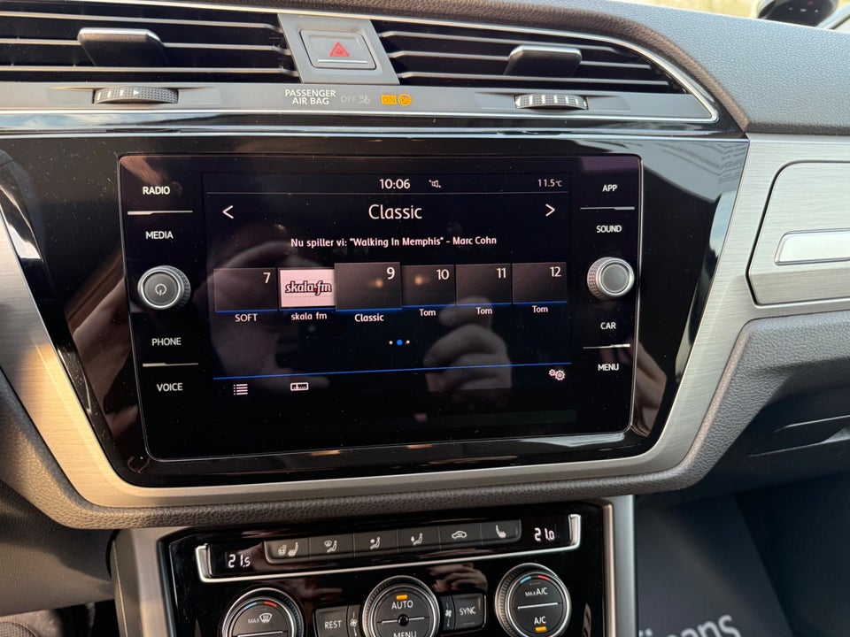 VW Touran 2,0 TDi 150 Comfortline DSG 7prs 5d