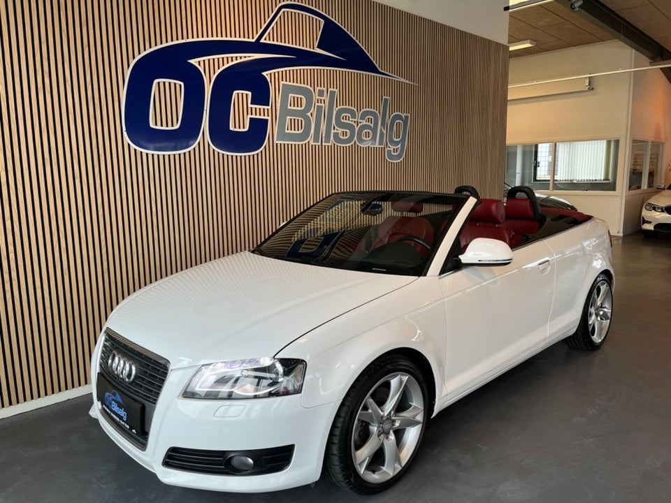 Audi A3 2,0 TFSi Attraction Cabriolet S-tr 2d