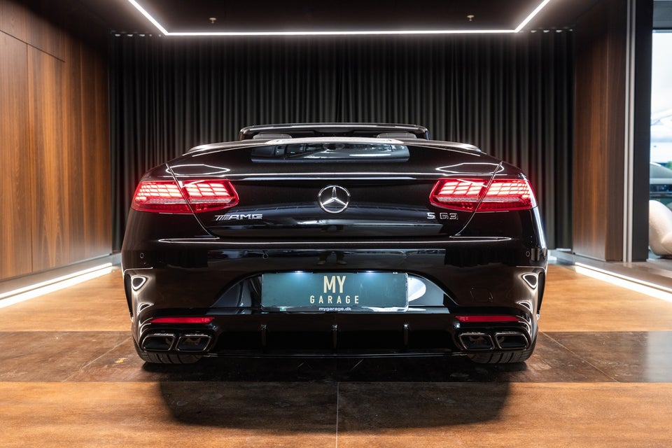 Mercedes S63 4,0 AMG Cabriolet aut. 4Matic+ 2d