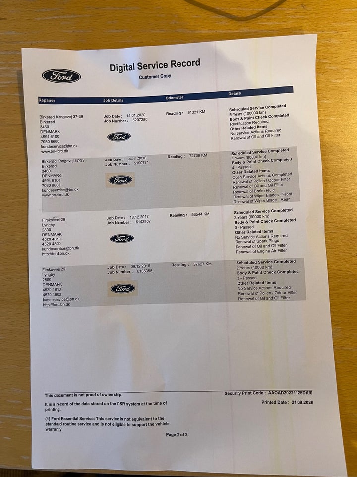Ford Focus 1,0 SCTi 125 Business 5d