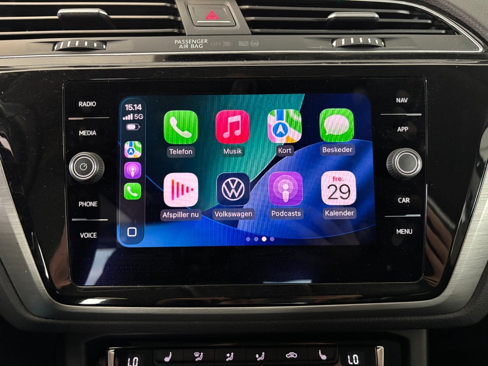 VW Touran 1,5 TSi 150 Comfortline DSG 7prs 5d