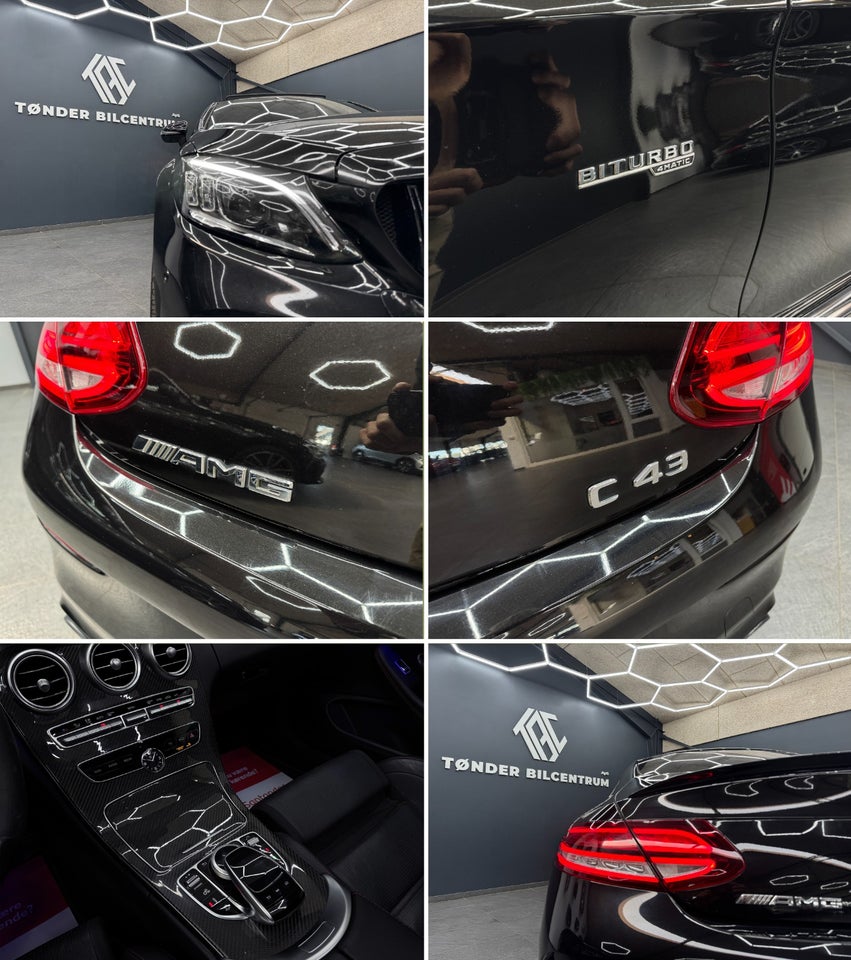Mercedes C43 3,0 AMG Coupé aut. 4Matic 2d