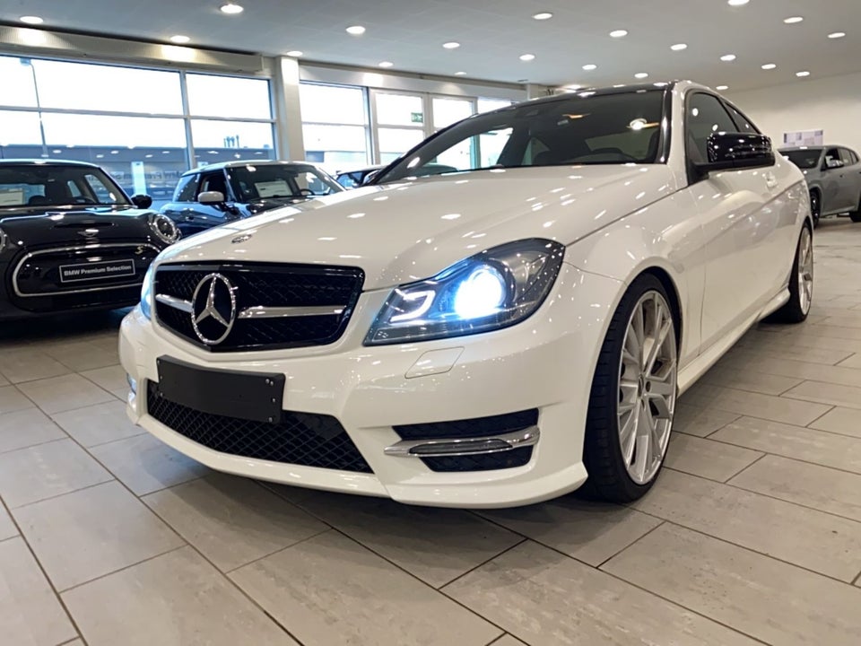 Mercedes C220 2,2 CDi AMG Line Coupé aut. BE 2d