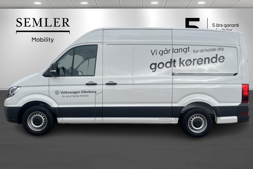 VW Crafter 35 2,0 TDi 177 Kassevogn L3H3 aut.