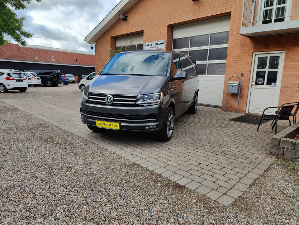 VW Transporter 2,0 TDi 150 Kassevogn DSG lang