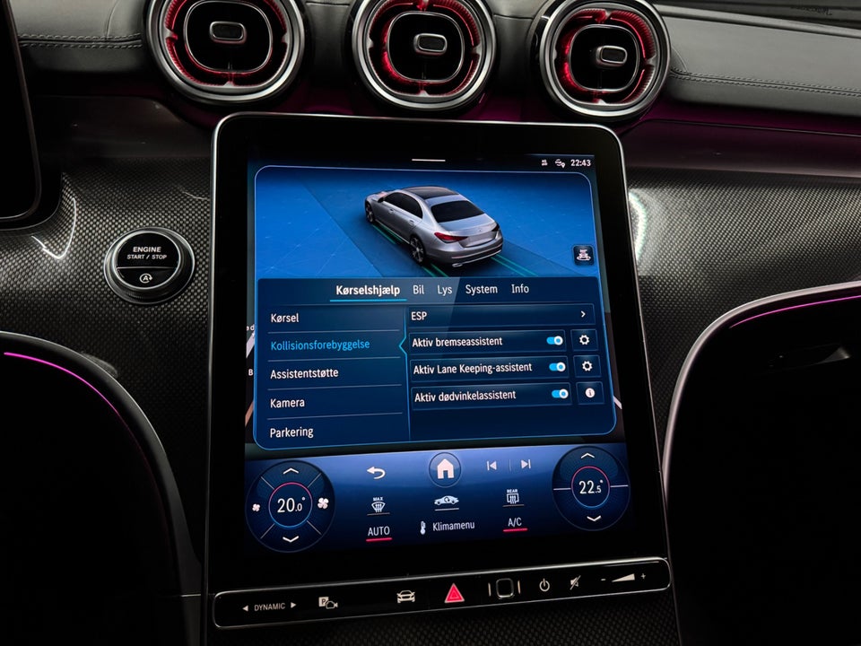 Mercedes C220 d 2,0 AMG Line aut. 4d