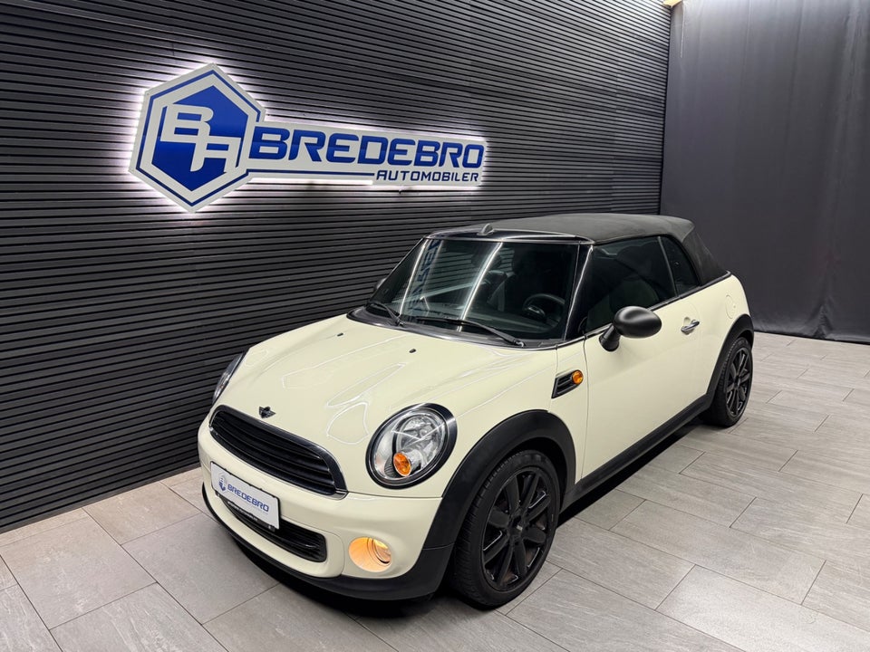 MINI One 1,6 Cabriolet aut. 2d