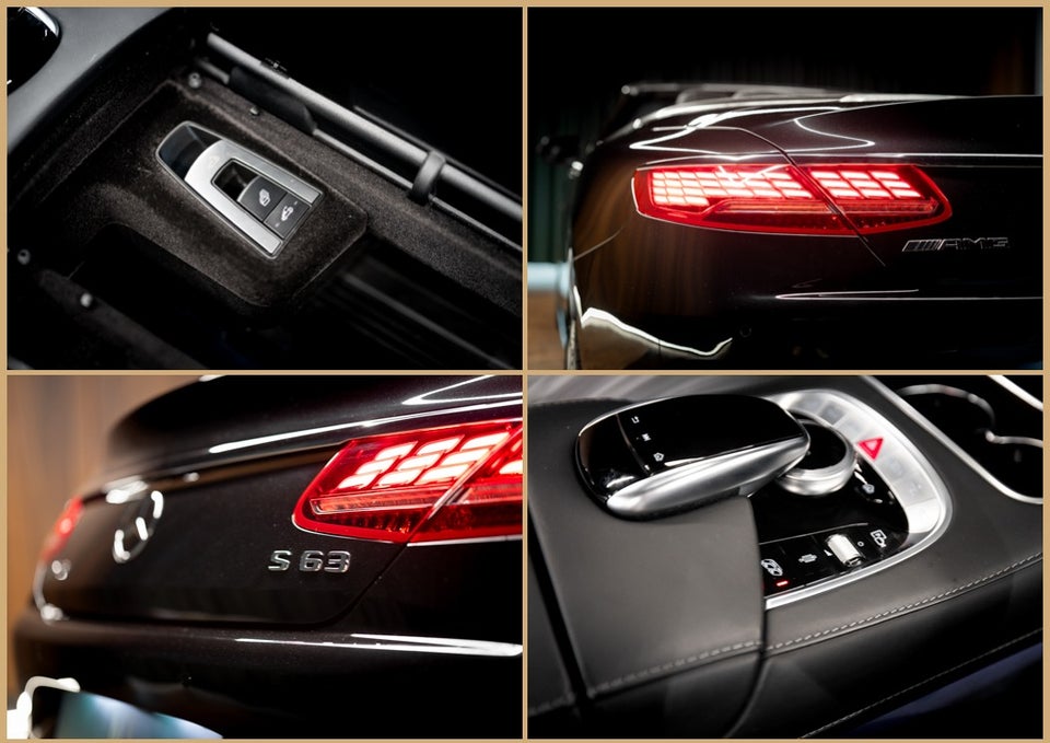Mercedes S63 4,0 AMG Cabriolet aut. 4Matic+ 2d