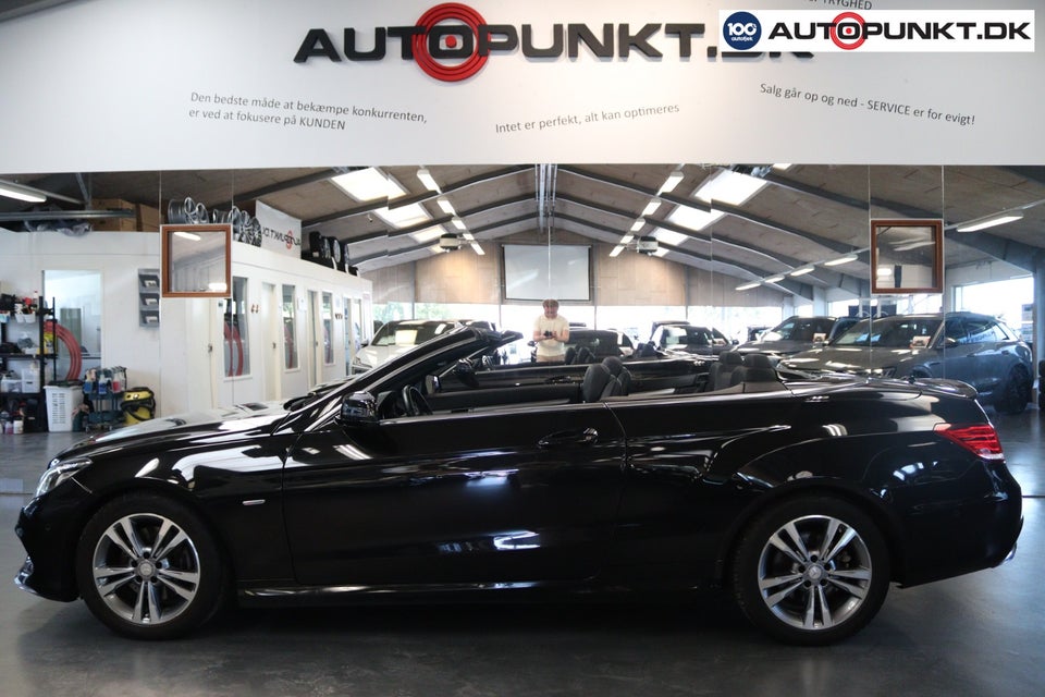 Mercedes E350 d 3,0 Cabriolet aut. 2d