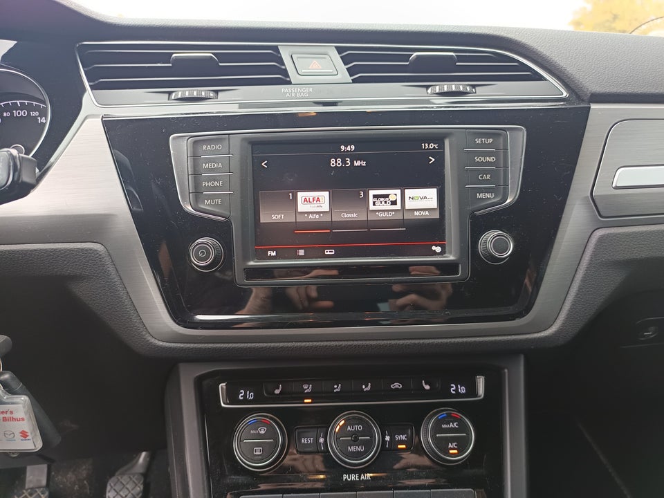 VW Touran 1,6 TDi 110 Comfortline Van 5d