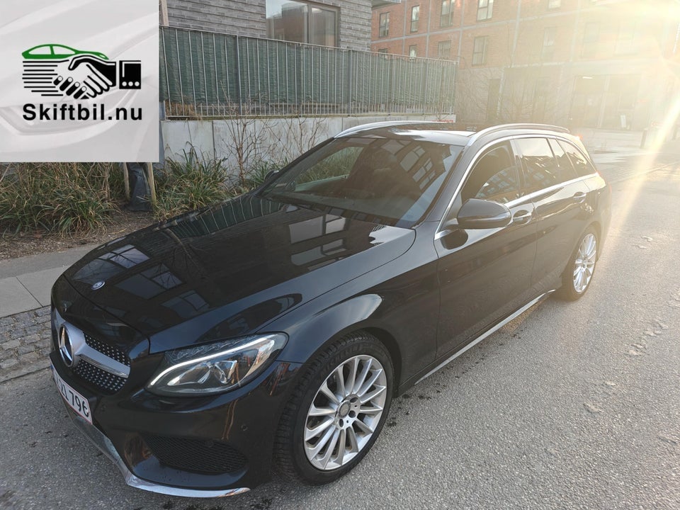 Mercedes C220 d 2,2 AMG Line stc. aut. 5d