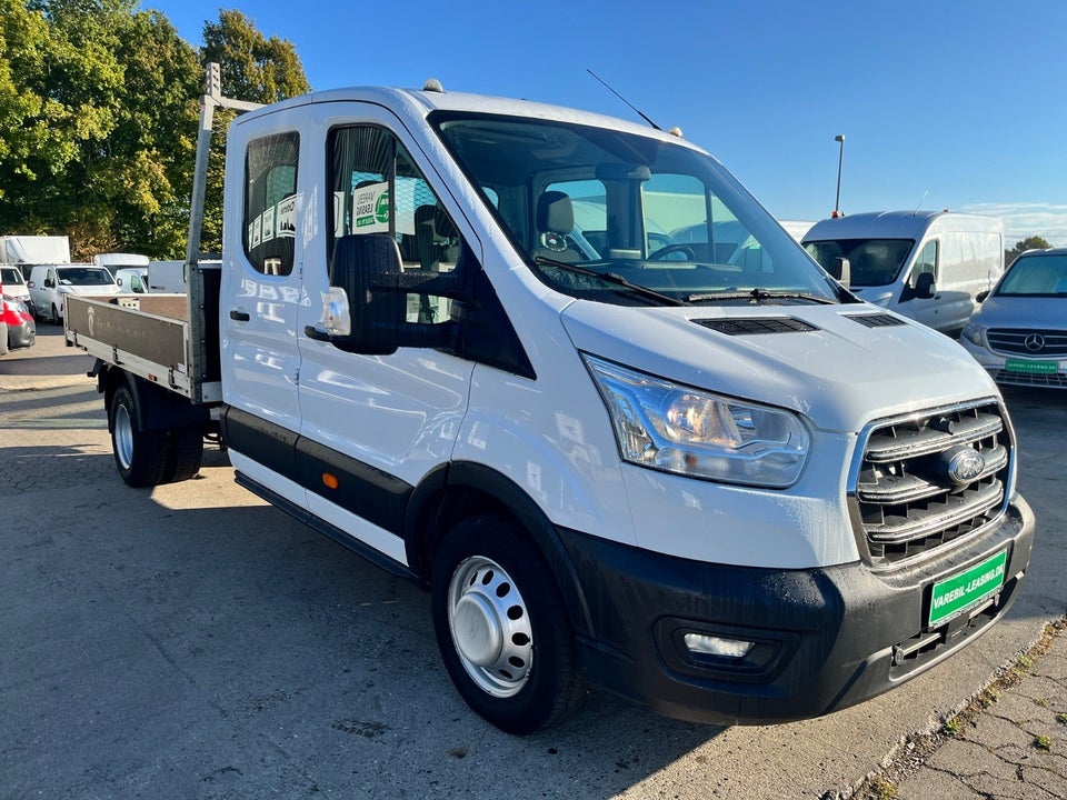Ford Transit 350 L4 Chassis 2,0 TDCi 170 Mandskabsvogn m/lad RWD
