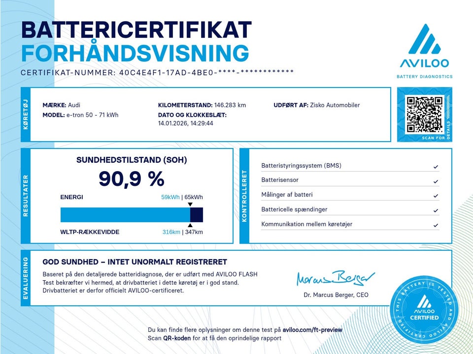 Audi e-tron 50 Advanced Prestige quattro 5d
