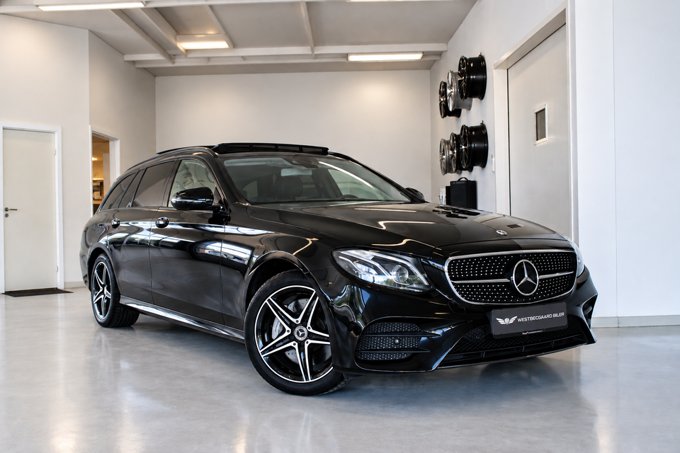 Mercedes E300 de 2,0 AMG Line stc. aut. 5d