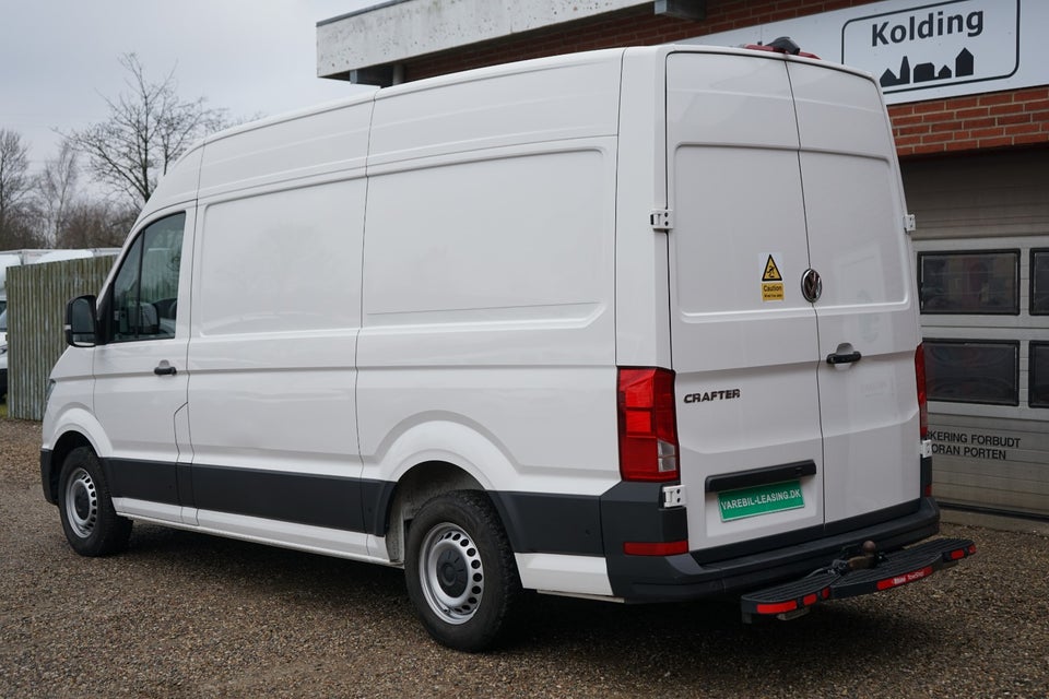 VW Crafter 35 2,0 TDi 177 Kassevogn L3H2