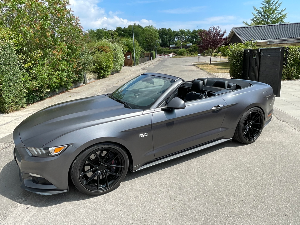 Ford Mustang 5,0 V8 GT Convertible aut. 2d