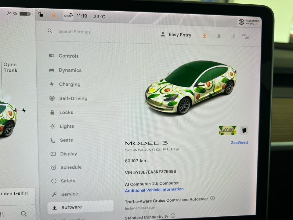 Tesla Model 3 Standard Range+ RWD 4d