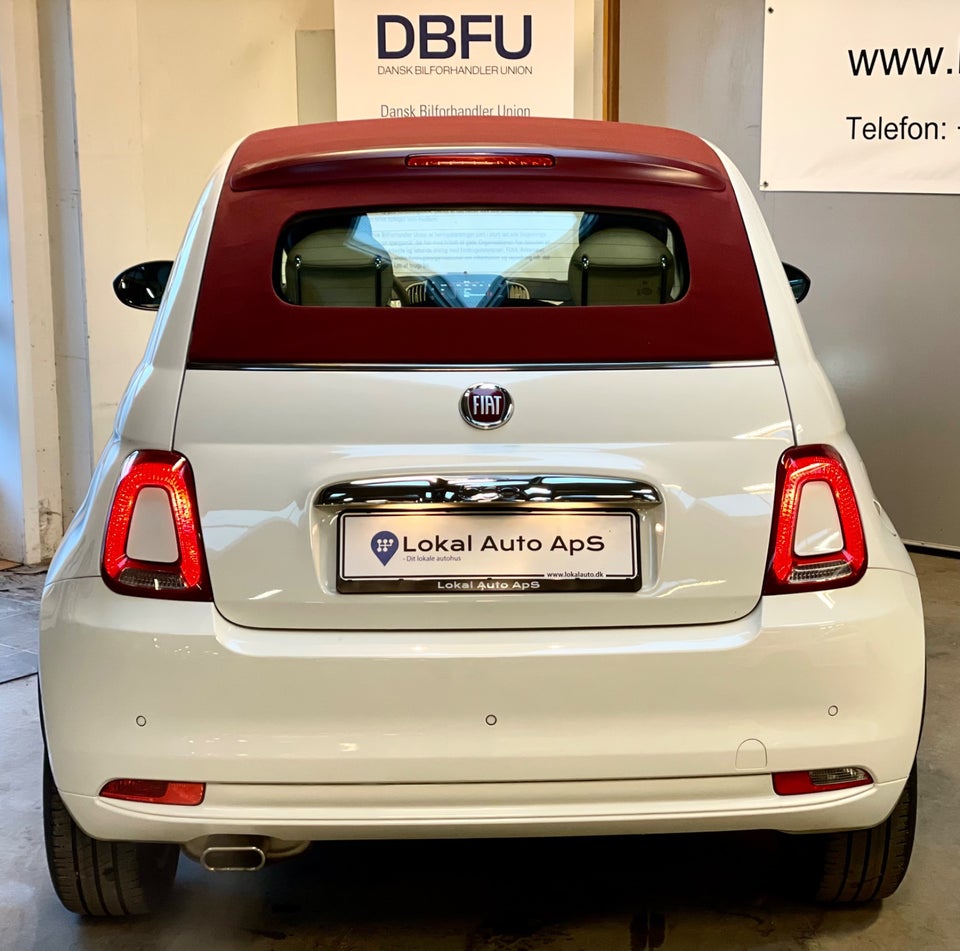 Fiat 500C 1,2 Lounge+ 2d