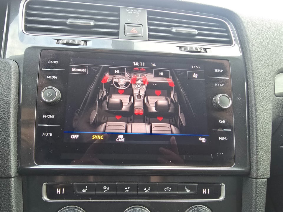 VW Golf VII 1,4 TSi 125 Comfortline 5d