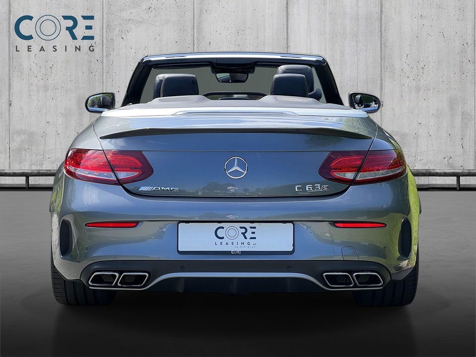 Mercedes C63 4,0 AMG S Cabriolet aut. 2d