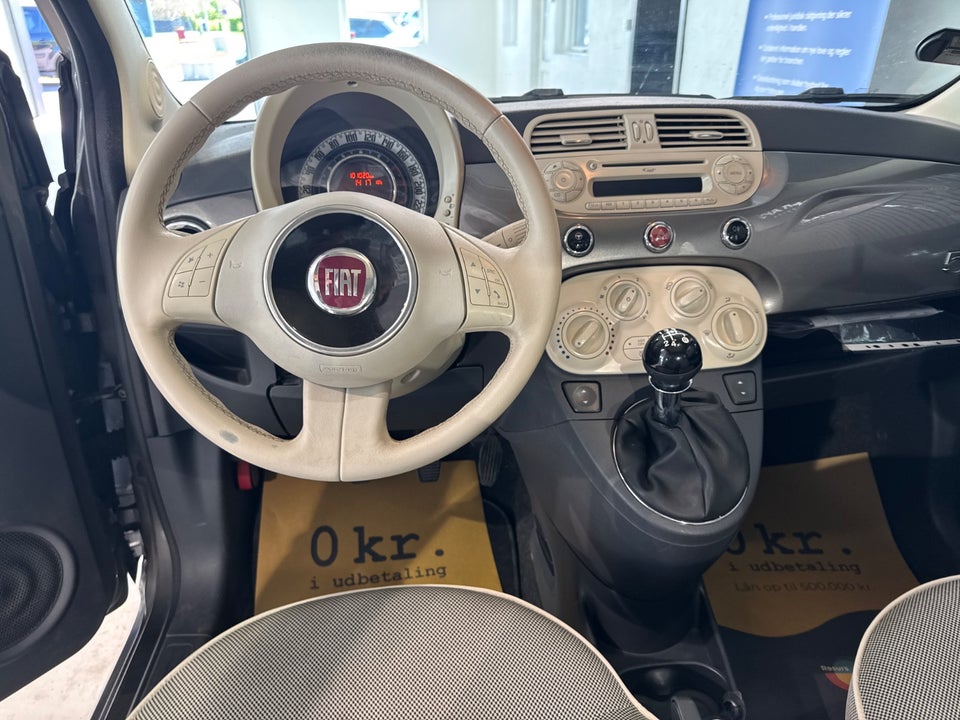 Fiat 500 1,2 Lounge 3d